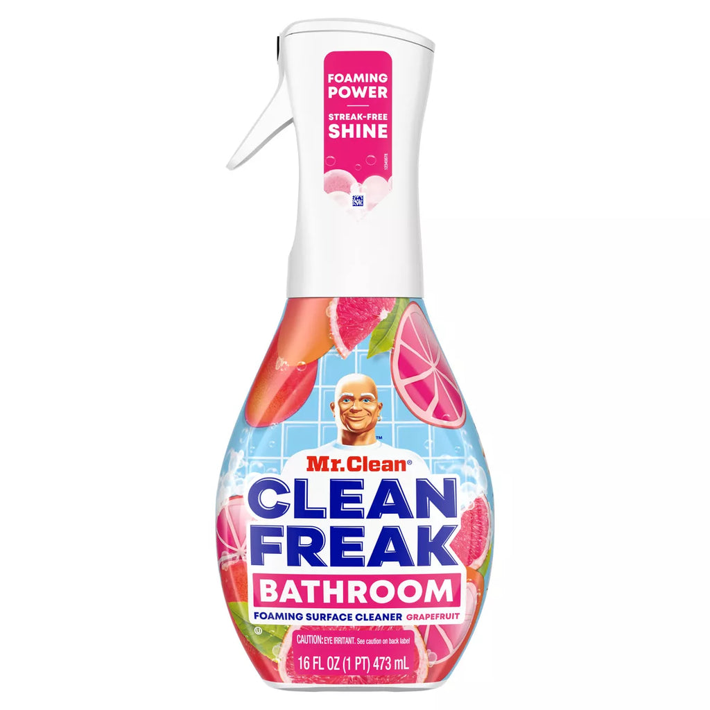 Mr. Clean Clean Freak Grapefruit Bathroom Foaming Surface Cleaner - 16 Fl Oz