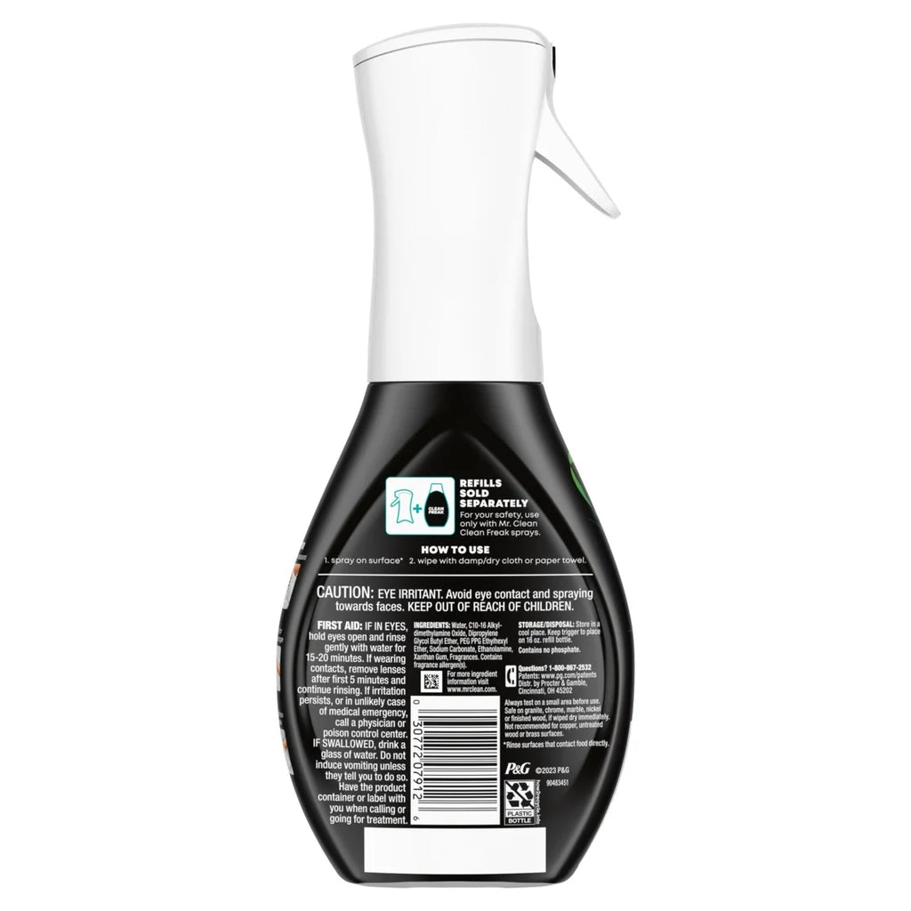 Clean Freak All Purpose Cleaner Spray, Multi-Surface Cleaning, Unstopables Scent, 16 Fl Oz