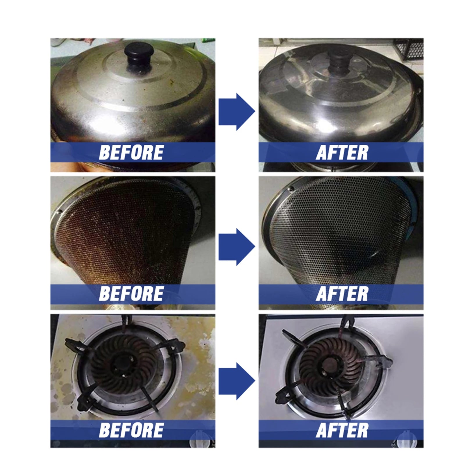 Heavy Oil Cleaner Foam Range Hood Degreaser Grill Oven Oil Detergent All Purpose Greasy Cleaner Kitchen Grease Cleaning Spray