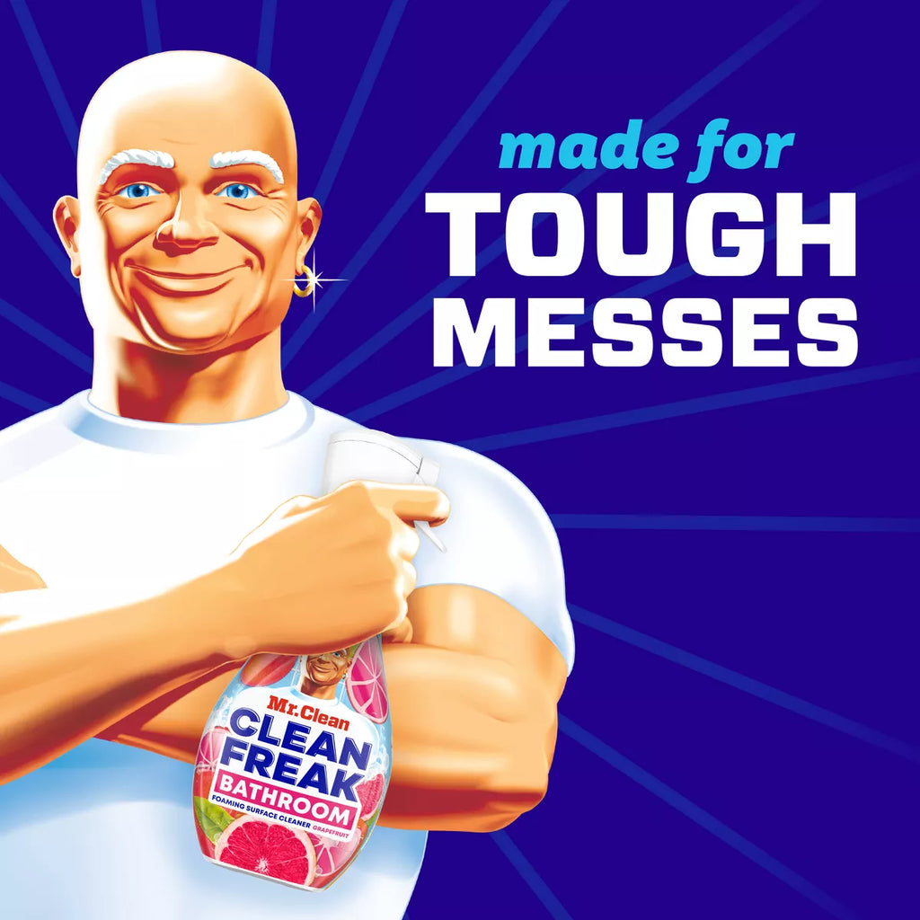 Mr. Clean Clean Freak Grapefruit Bathroom Foaming Surface Cleaner - 16 Fl Oz