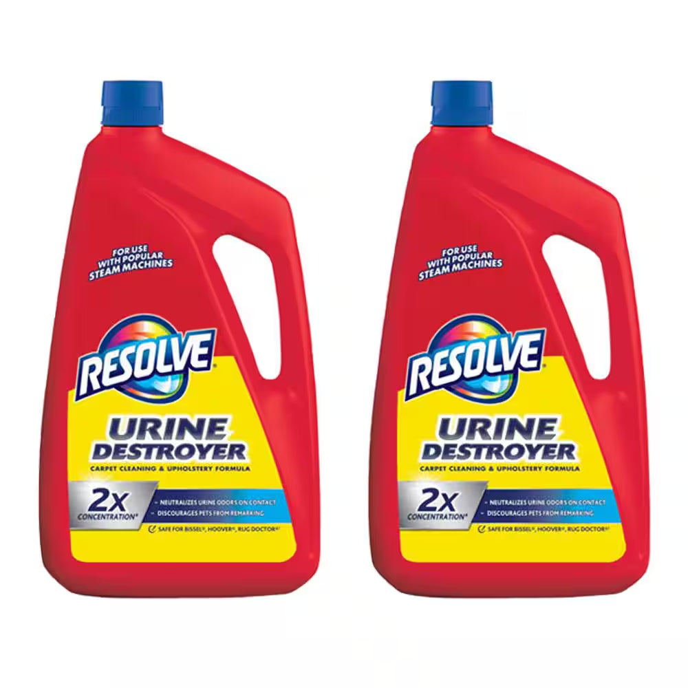 96 Oz. Pet Urine Destroyer and Odor Remover Carpet Steam Cleaner (2-Pack)