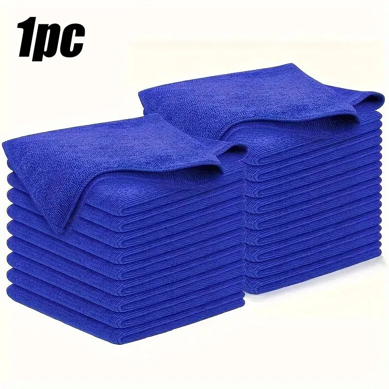 1-50Pcs Microfiber Towels Car Wash Drying Cloth Towel Household Cleaning Cloths Auto Detailing Polishing Cloth Home Clean Tools