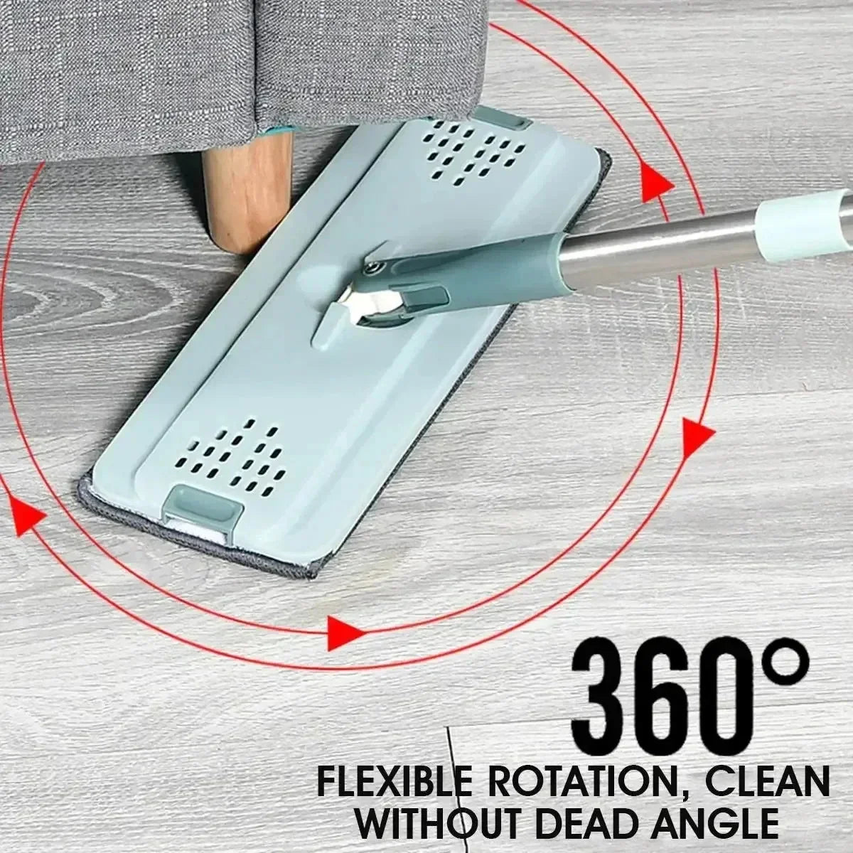 Flat Squeeze Mop & Bucket Set