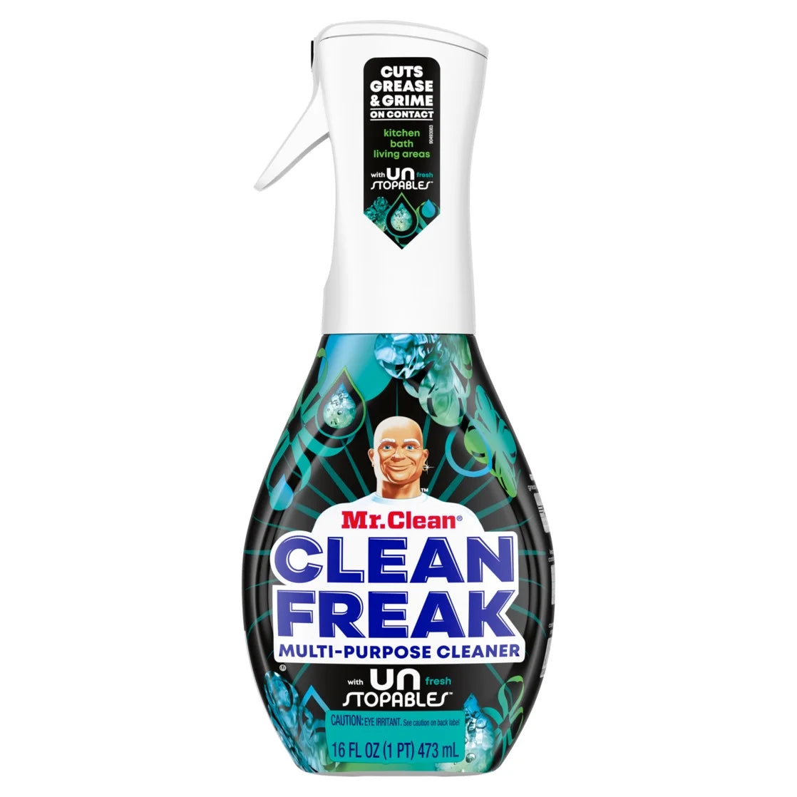 Clean Freak All Purpose Cleaner Spray, Multi-Surface Cleaning, Unstopables Scent, 16 Fl Oz