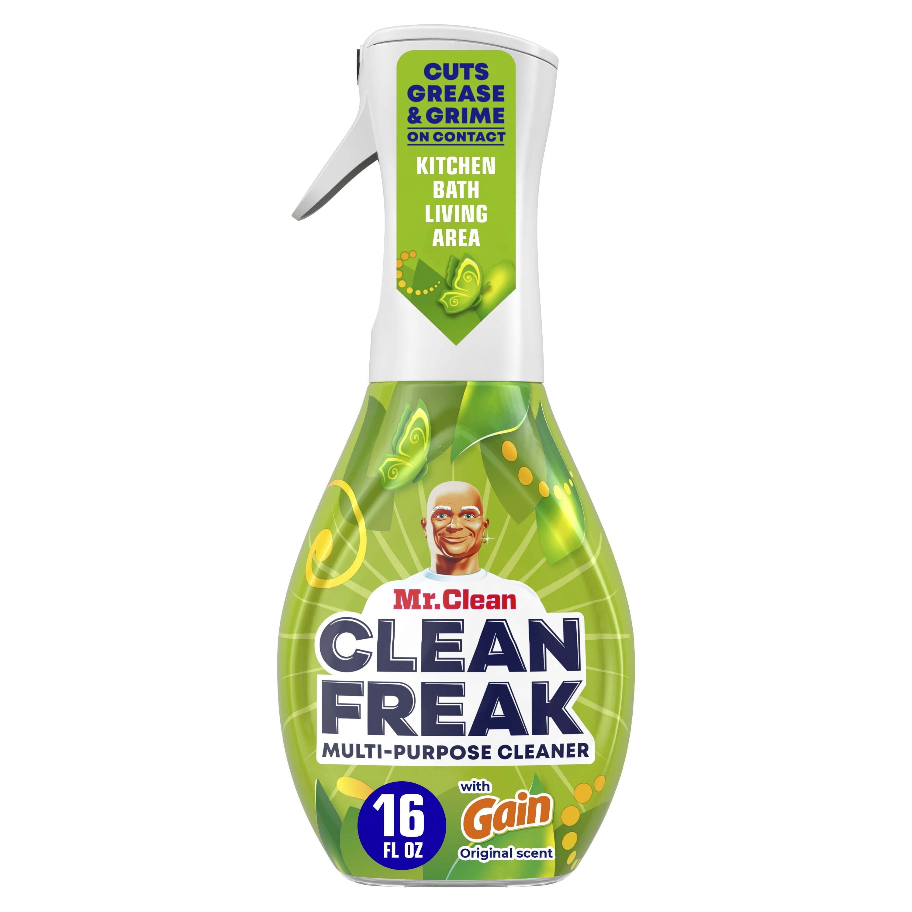 Clean Freak All Purpose Cleaner, Gain, Refill, 16 Fl Oz