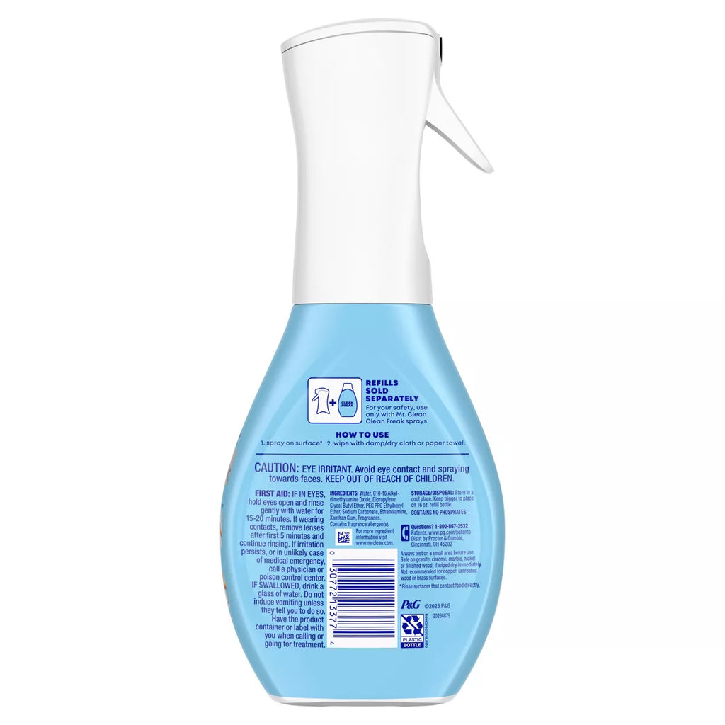 Mr. Clean Clean Freak Grapefruit Bathroom Foaming Surface Cleaner - 16 Fl Oz